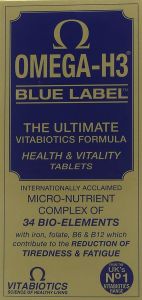 Vitabiotics Omega-H3 Blue Label - 30 Tablets
